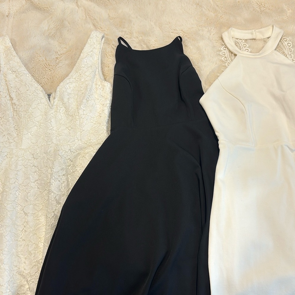 3 Lulus mini dresses